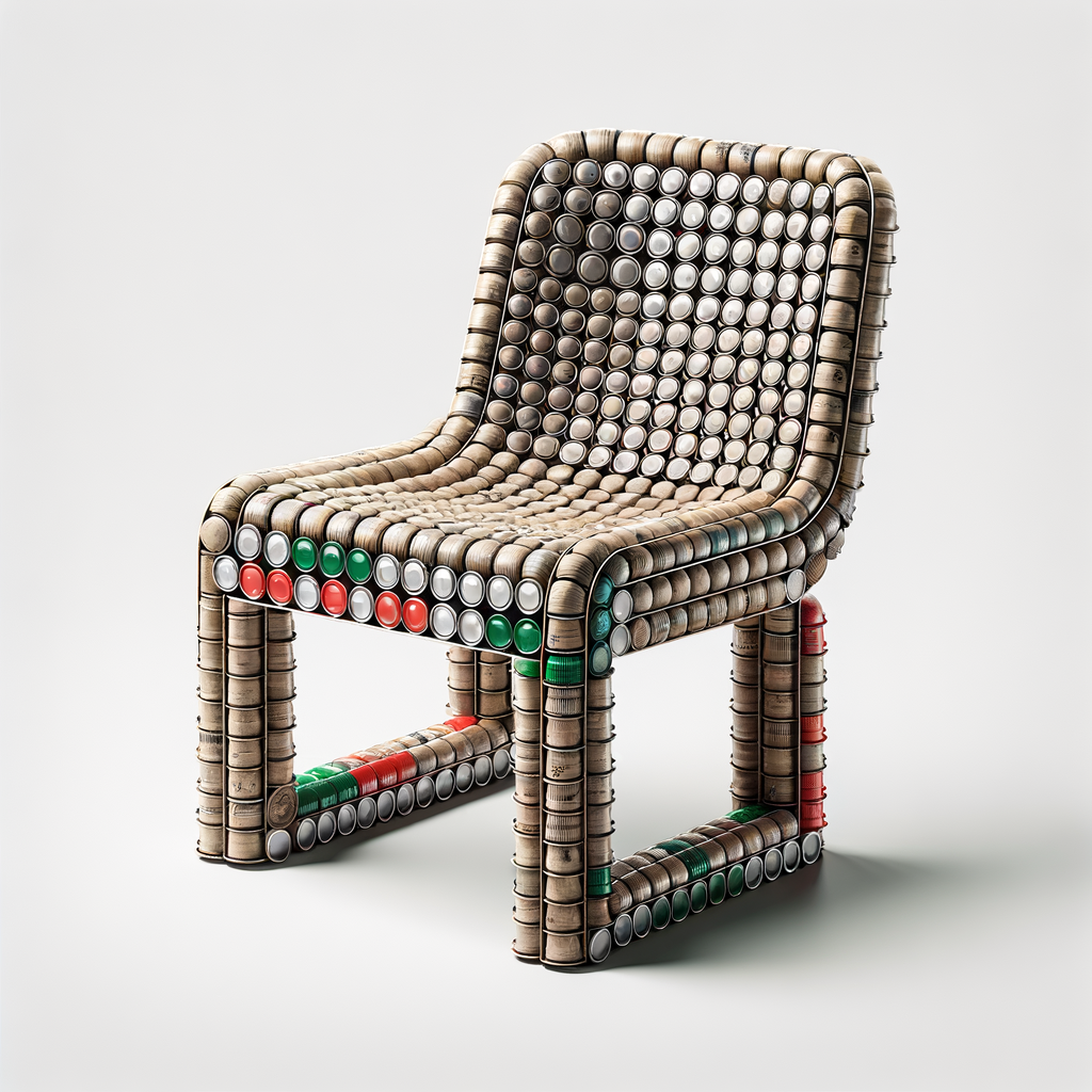 Proceso de reciclaje y producción de la silla Re-Chair