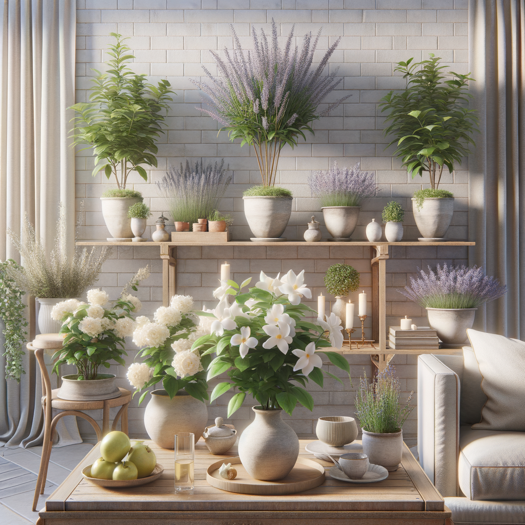 Transforma tu habitación con plantas frondosas y aromáticas